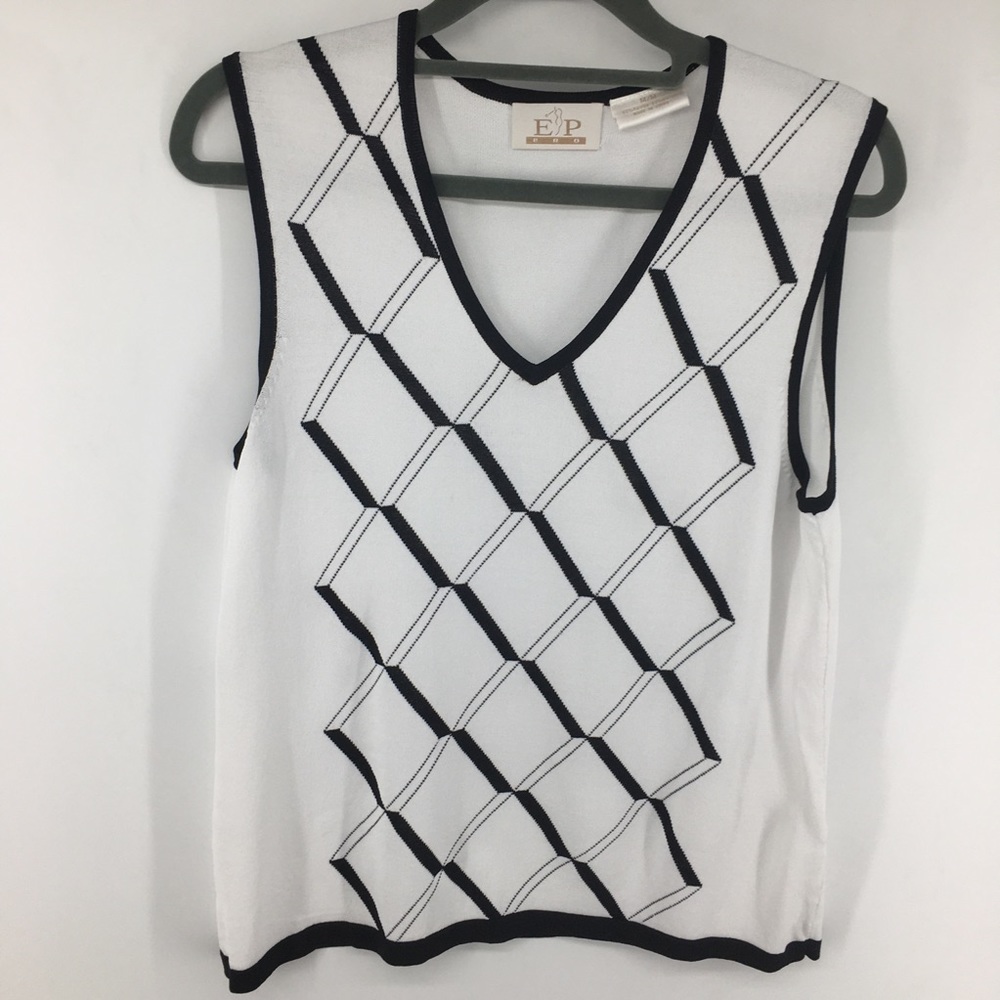 EP Pro Sleeveless V Neck Sweater